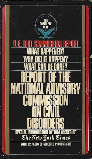 Report of the National Advisory Commission on Civil Disorders